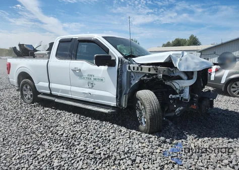 2022 Ford F150 Super Cab from USA, damaged, VIN 1FTFX1E88NFC22882